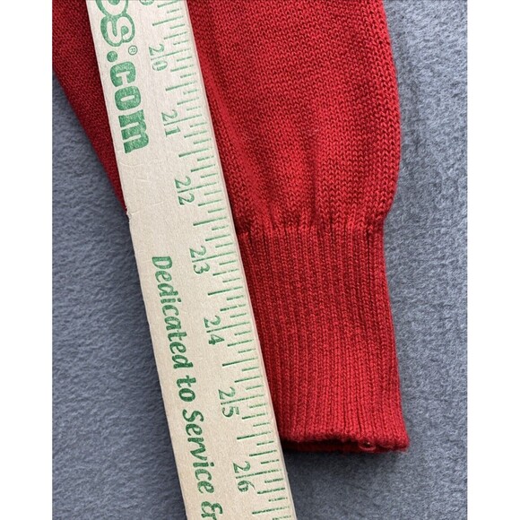 The Grinch 2023 Crew Neck Sweater Adults XL Red Graphic Knit MERRY CHRISTMAS - Picture 7 of 12